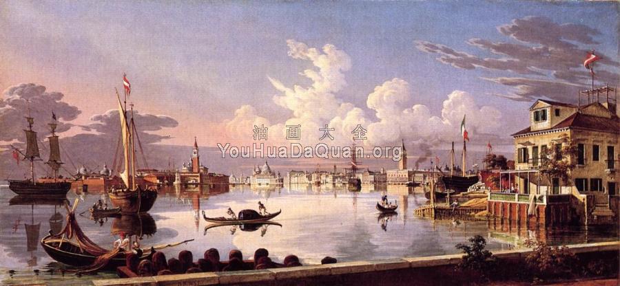 View of Venice - 罗伯特·萨蒙